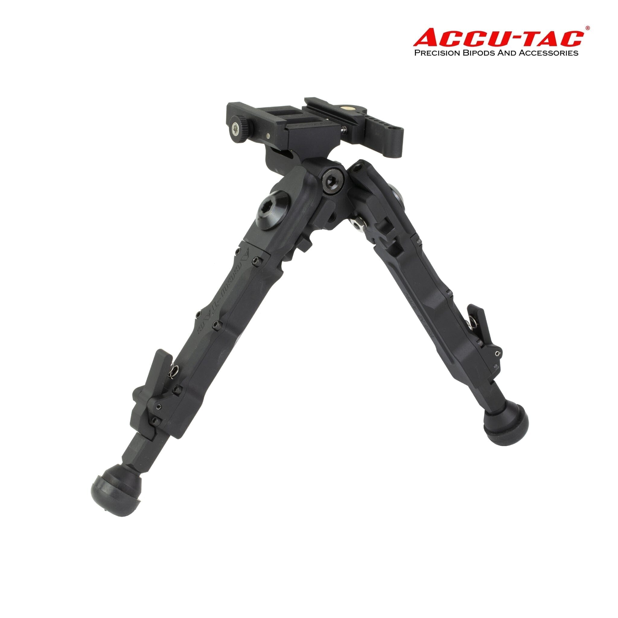Accu-Tac BR-4 G2 Arca-Spec QD Bipod - Black Bipod Accu-Tac 