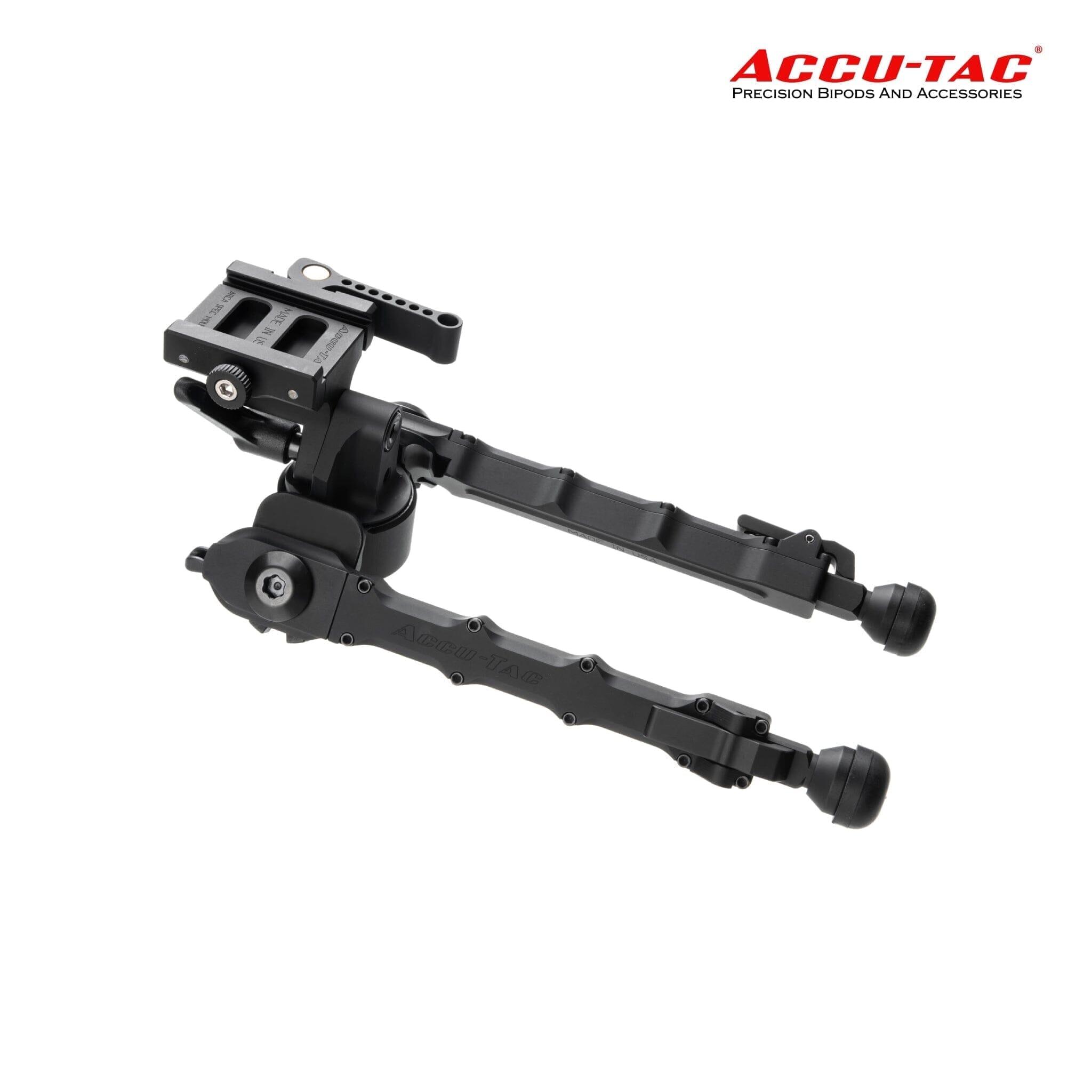 Accu-Tac PC-5 Arca-Spec QD Bipod - Black Bipod Accu-Tac 
