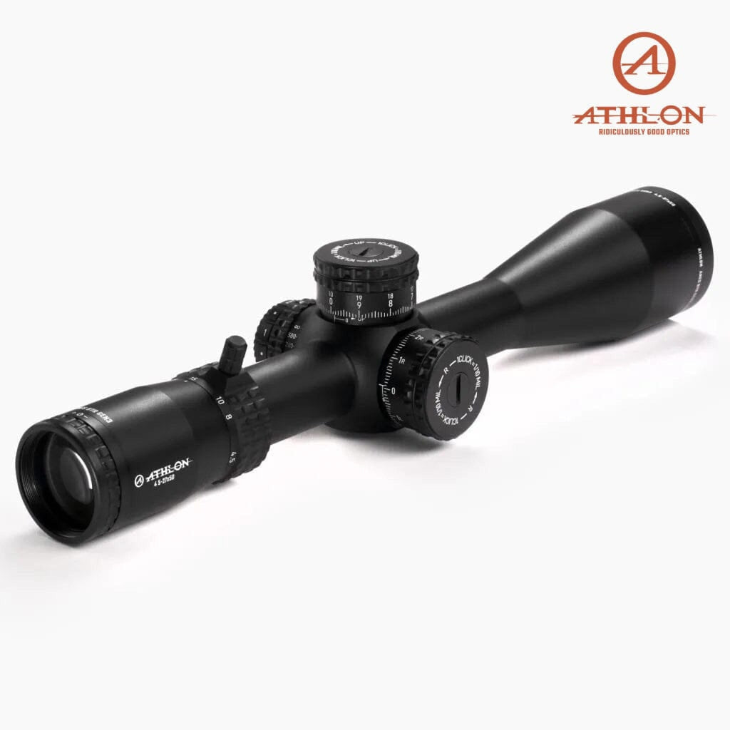 Athlon ARES BTR GEN 3 HD 4.5-27×50 Rifle Scope APRS13 FFP IR MIL Reticle Rifle Scope Athlon Optics 