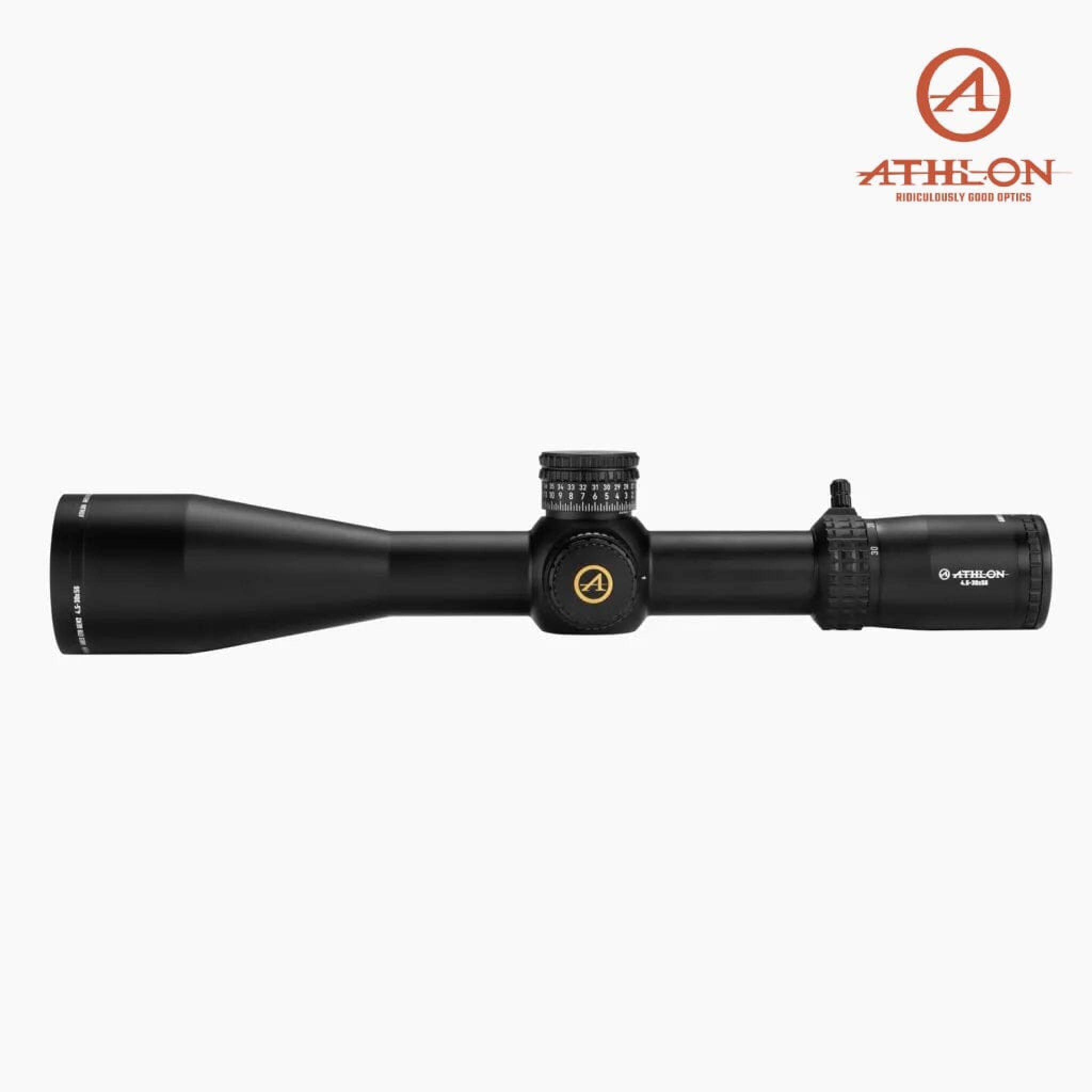 Athlon ARES ETR GEN 2 UHD 4.5-30×56 Rifle Scope APLR12 FFP IR MOA Reticle Rifle Scope Athlon Optics 