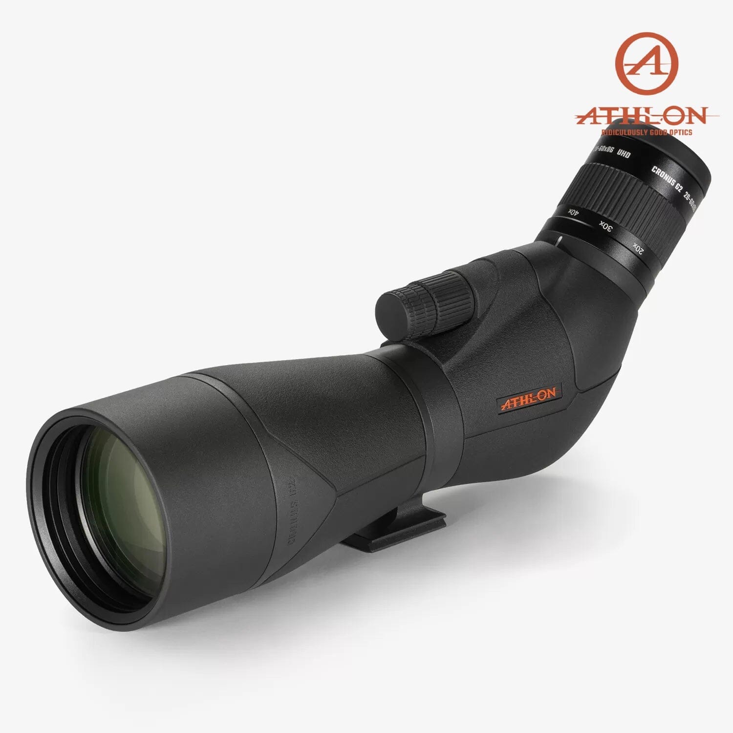 Athlon Cronus G2 UHD Dual Focus 20-60×86 Spotting Scope - 45 Degree Spotting Scope Athlon Optics 