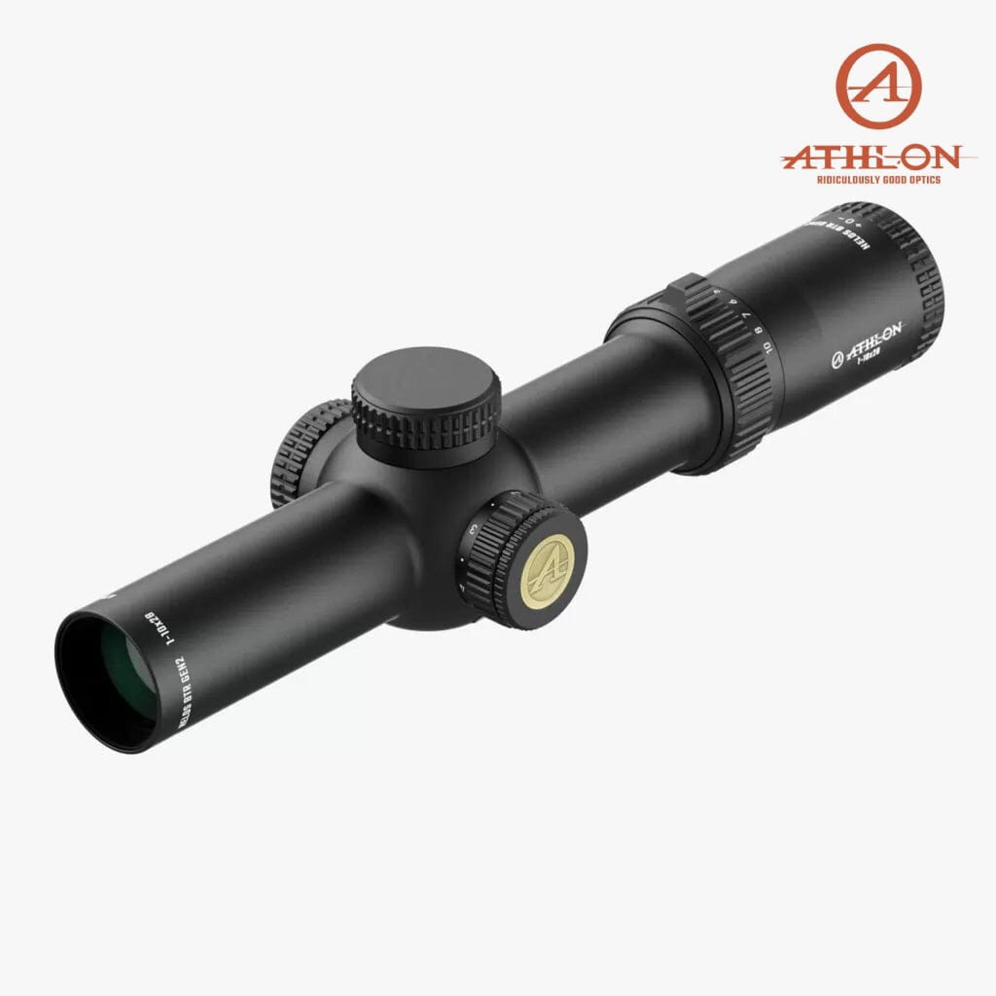 Athlon Helos BTR GEN2 1-10x28 Rifle Scope ATMR4 SFP IR MOA Reticle Rifle Scope Athlon Optics 