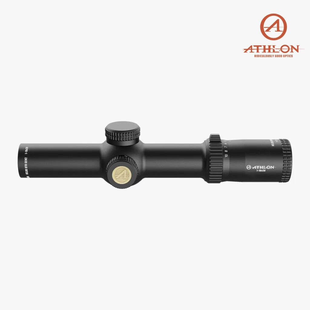 Athlon Helos BTR GEN2 1-10x28 Rifle Scope ATMR4 SFP IR MOA Reticle Rifle Scope Athlon Optics 