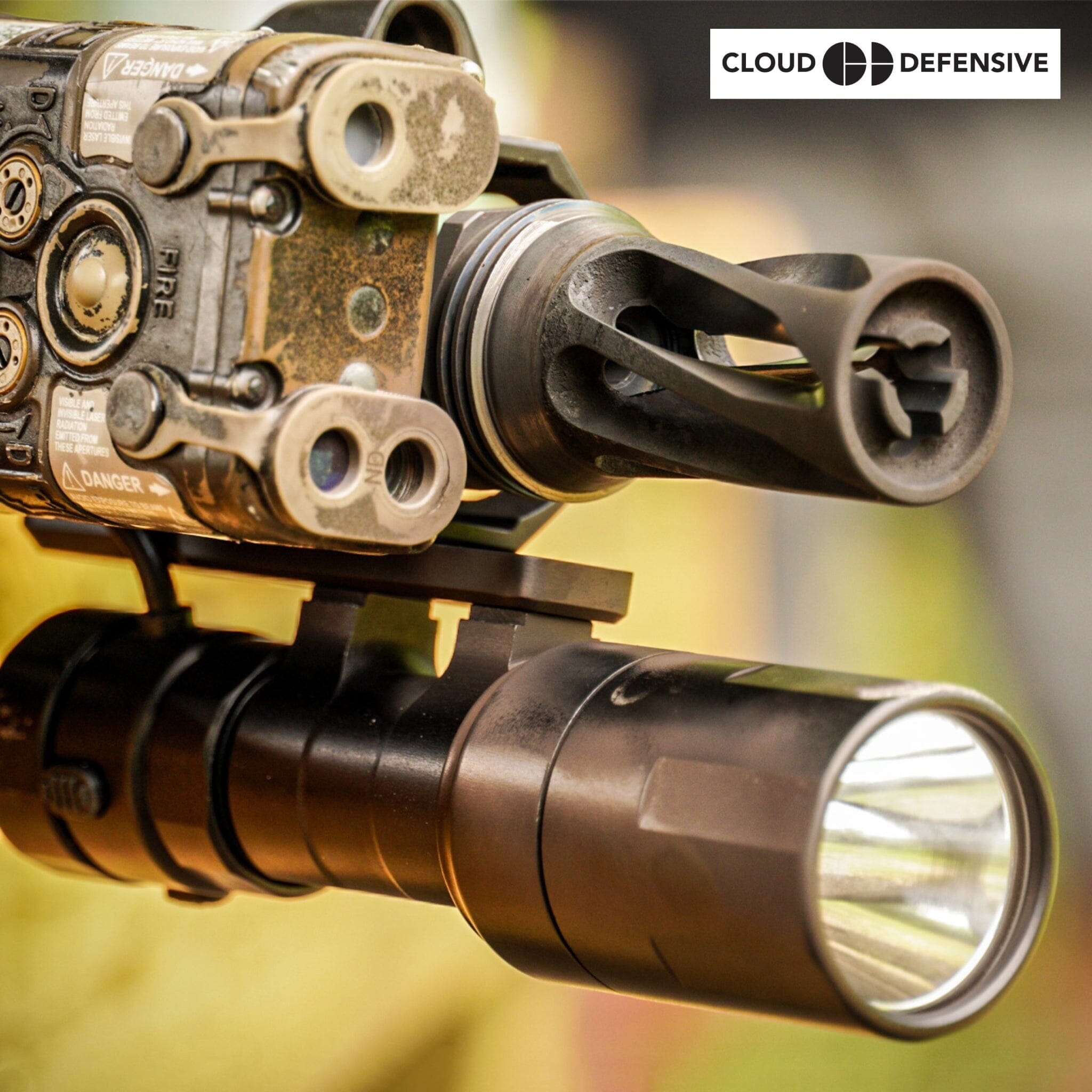 Cloud Defensive REIN Micro WeaponLight - Black Weapon Light Cloud Defensive 