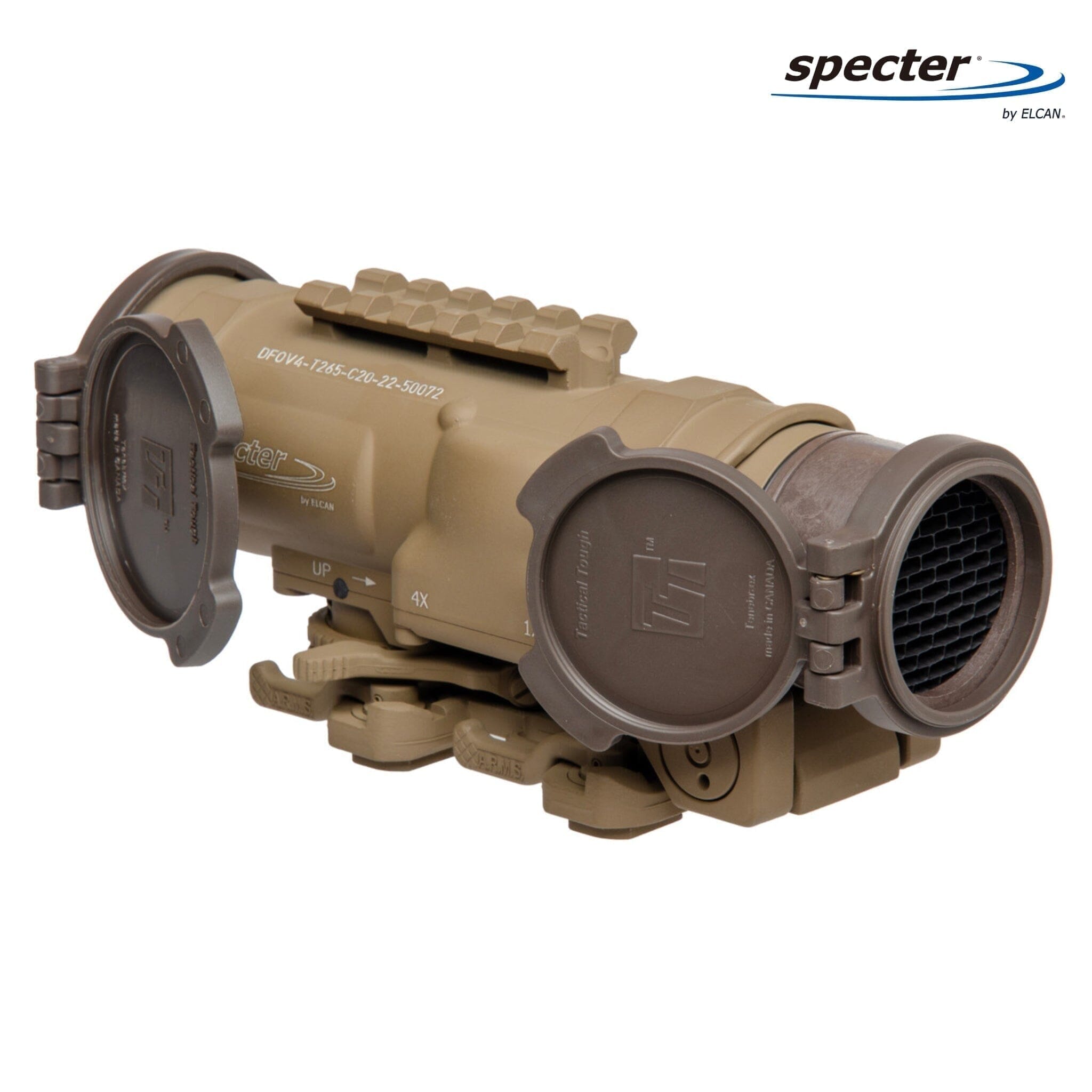 ELCAN SpecterDR 1x/4x Rifle Scope 7.62 BDC Reticle - Flat Dark Earth Rifle Scope ELCAN SpecterDR 