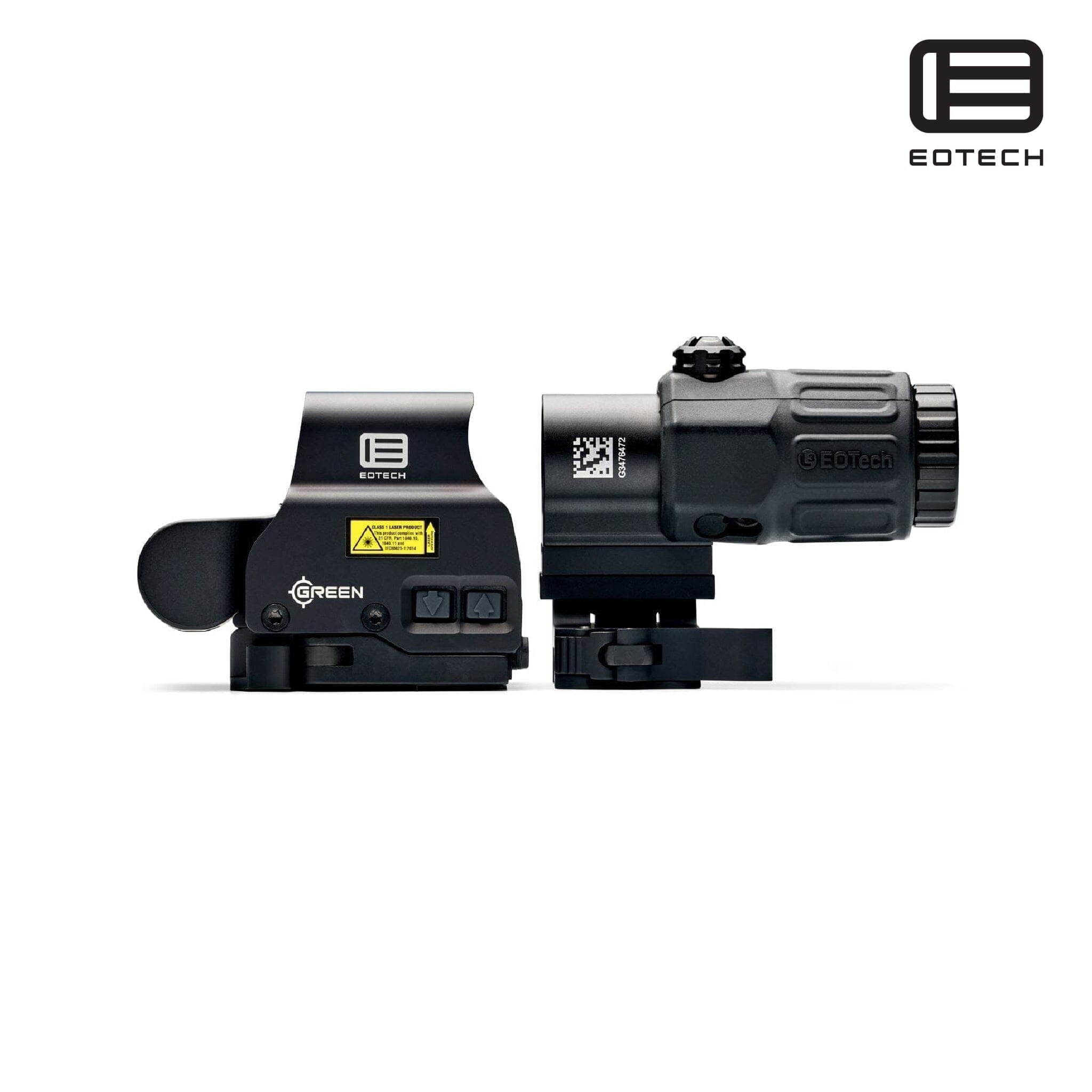 EOTech HHS-GRN Hybrid Sight EXPS2-0GRN with G33.STS Magnifier Holographic Weapon Sight EOTech 