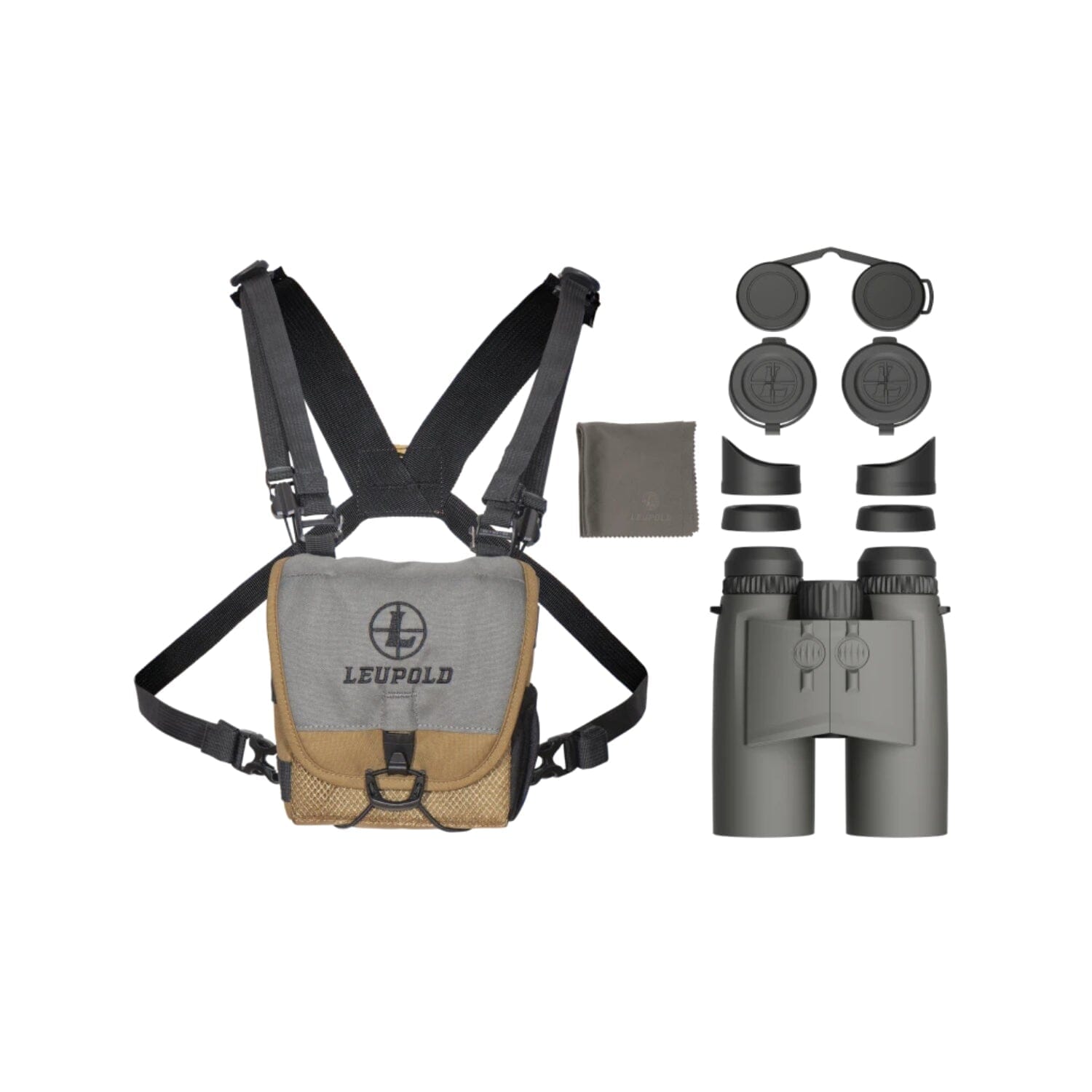 Leupold BX-4 Range HD GEN2 TBR/W 12×50mm Binoculars - Shadow Gray Binoculars Leupold 