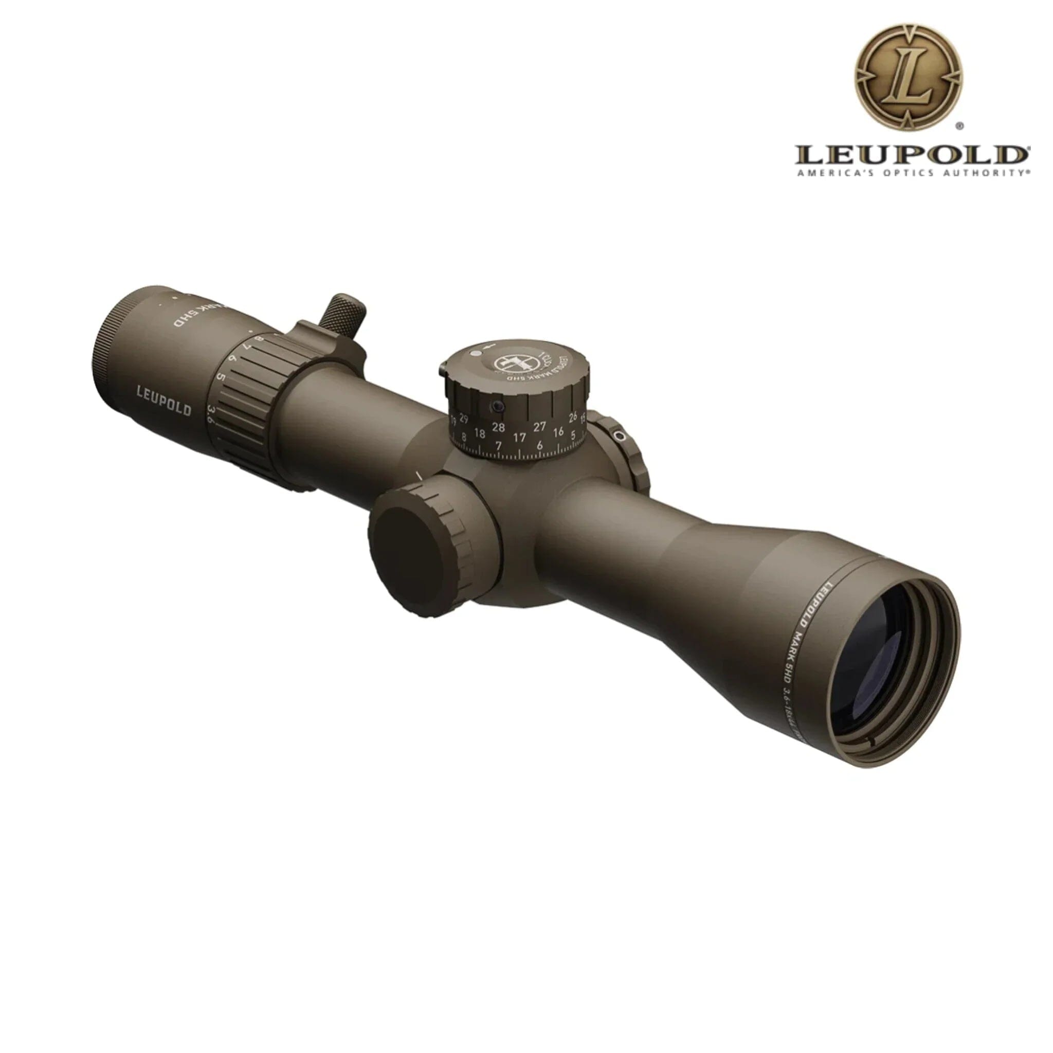 Leupold MARK 5HD 3.6–18×44 Rifle Scope M5C3 FFP PR2-MIL Reticle Dark Earth Rifle Scope Leupold 