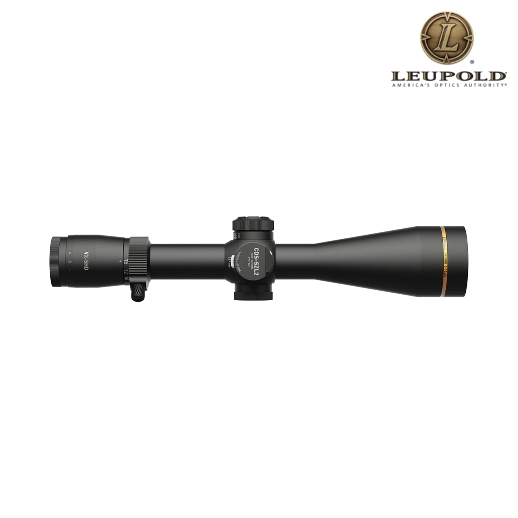 Leupold VX-5HD Gen 2 3-15x50 CDS-SZL2 Side-Focus Riflescope - FireDot Duplex Reticle Rifle Scope Leupold 