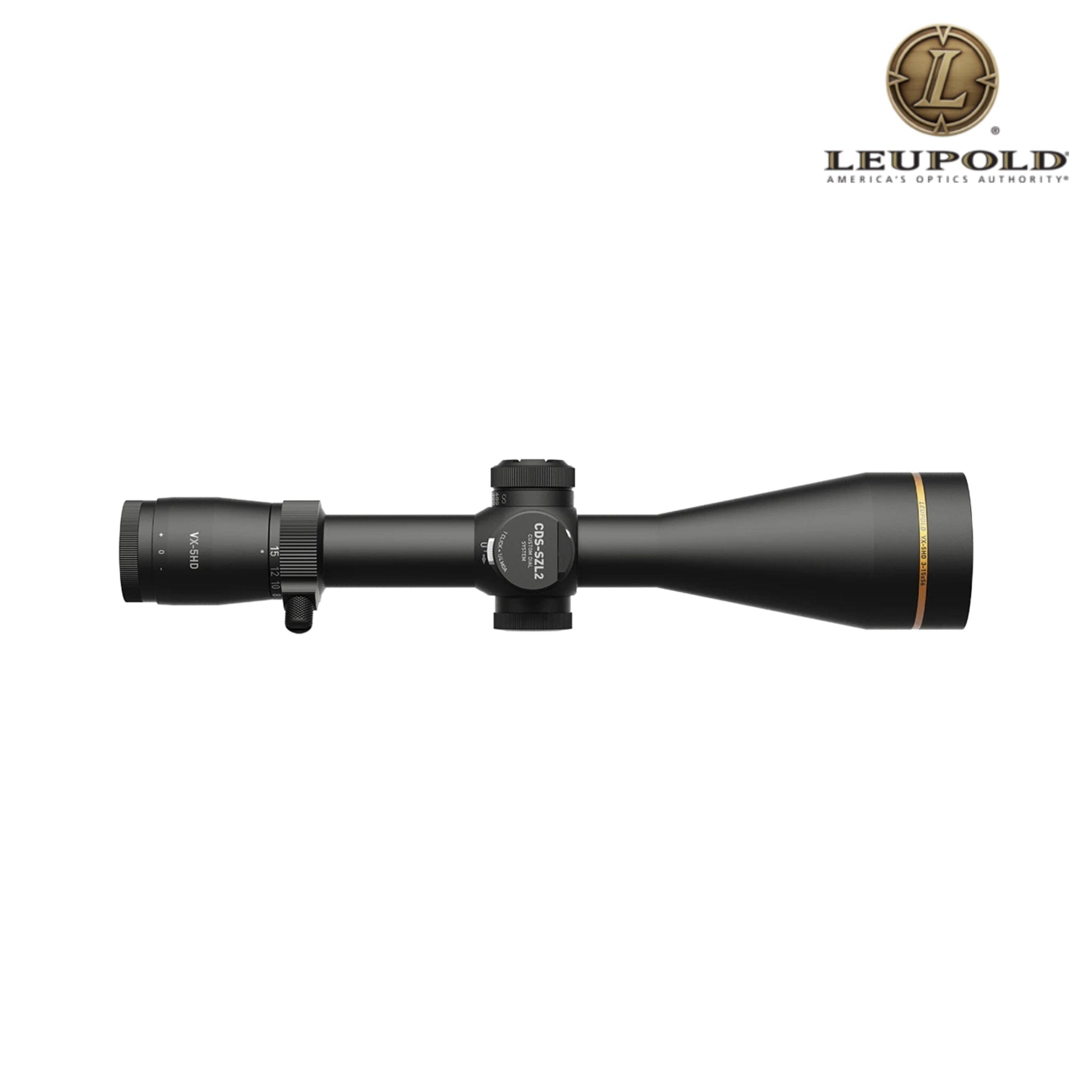 Leupold VX-5HD Gen 2 3-15x56 CDS-SZL2 Side-Focus Riflescope - FireDot Twilight Hunter Reticle Rifle Scope Leupold 