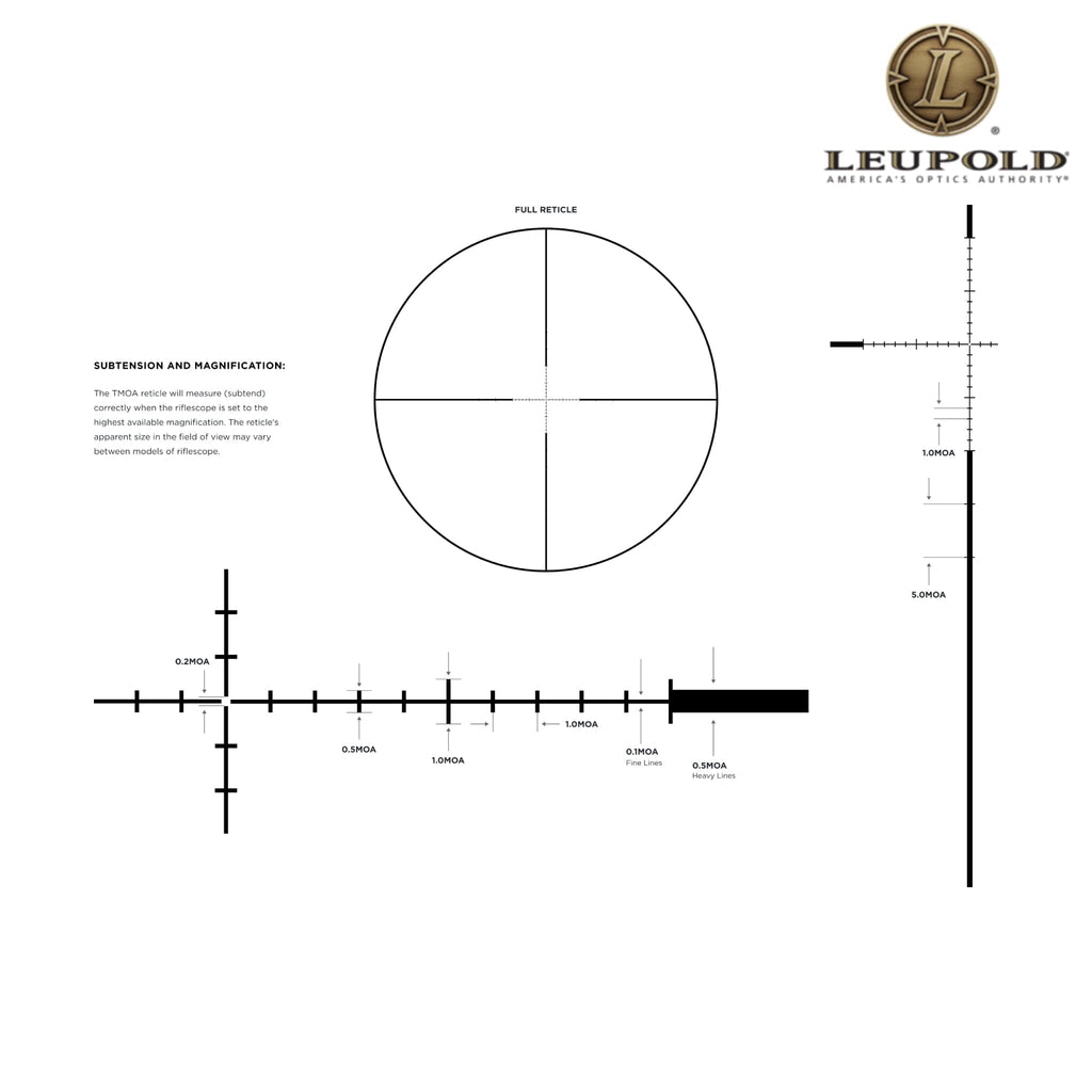 Leupold VX-5HD Gen 2 4-20x52 CDS-SZL2 Side-Focus Riflescope - TMOA Reticle Rifle Scope Leupold 