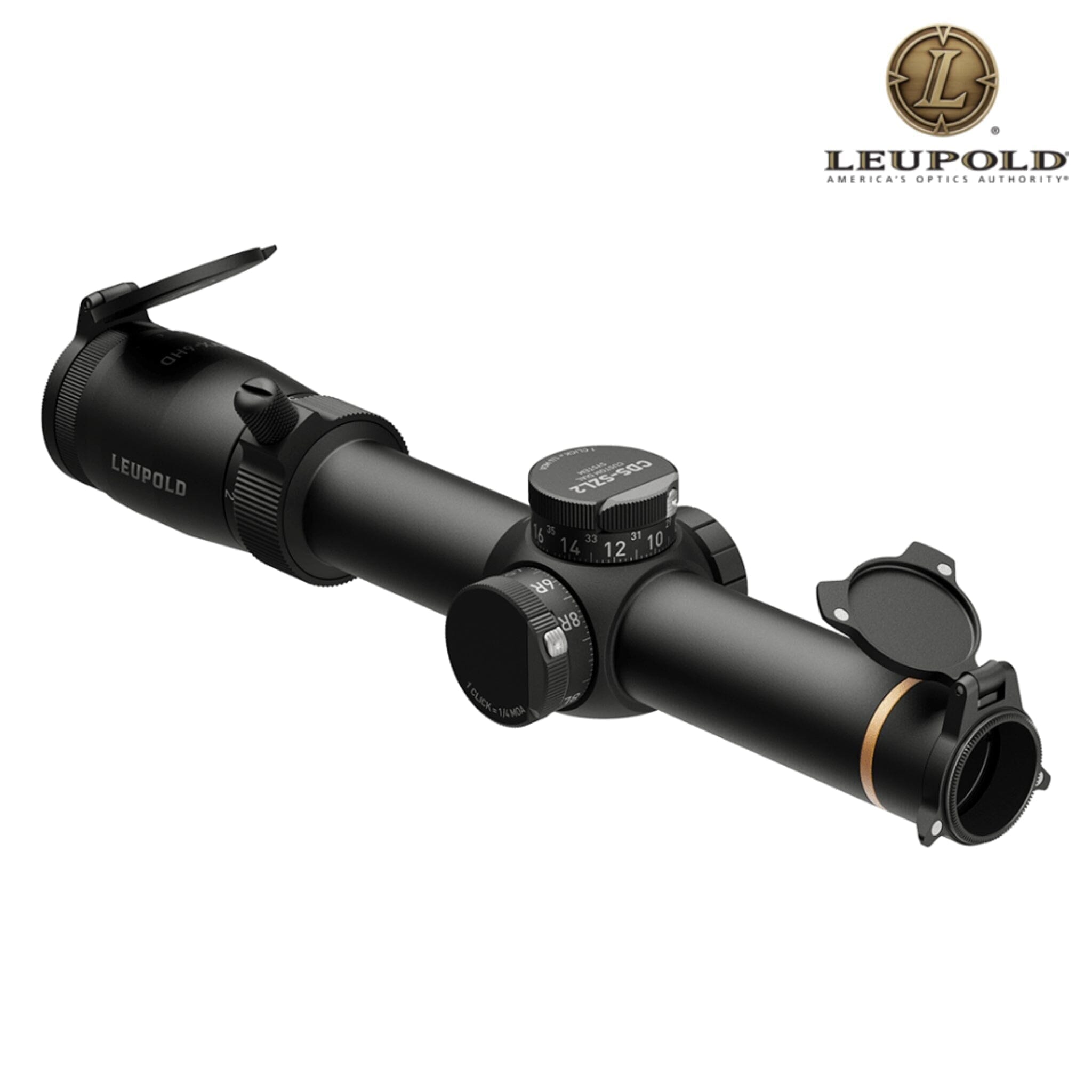 Leupold VX-6HD Gen 2 1–6×24 CDS-ZL2 Rifle Scope FireDot Duplex Reticle Rifle Scope Leupold 