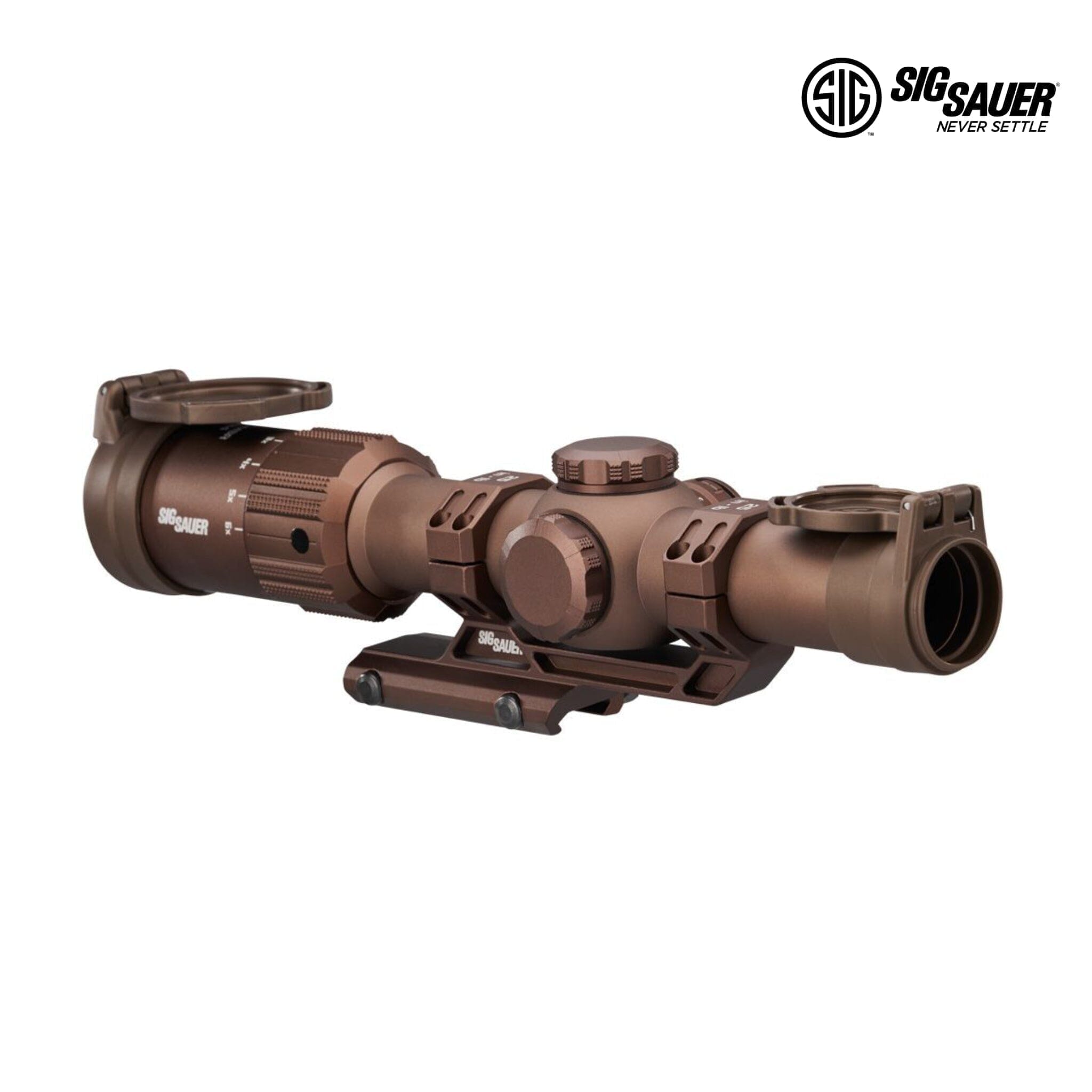 SIG Sauer TANGO-MSR 1-6x24 SFP Riflescope - MSR BDC6 Reticle - Coyote Tan Rifle Scope SIG Sauer 
