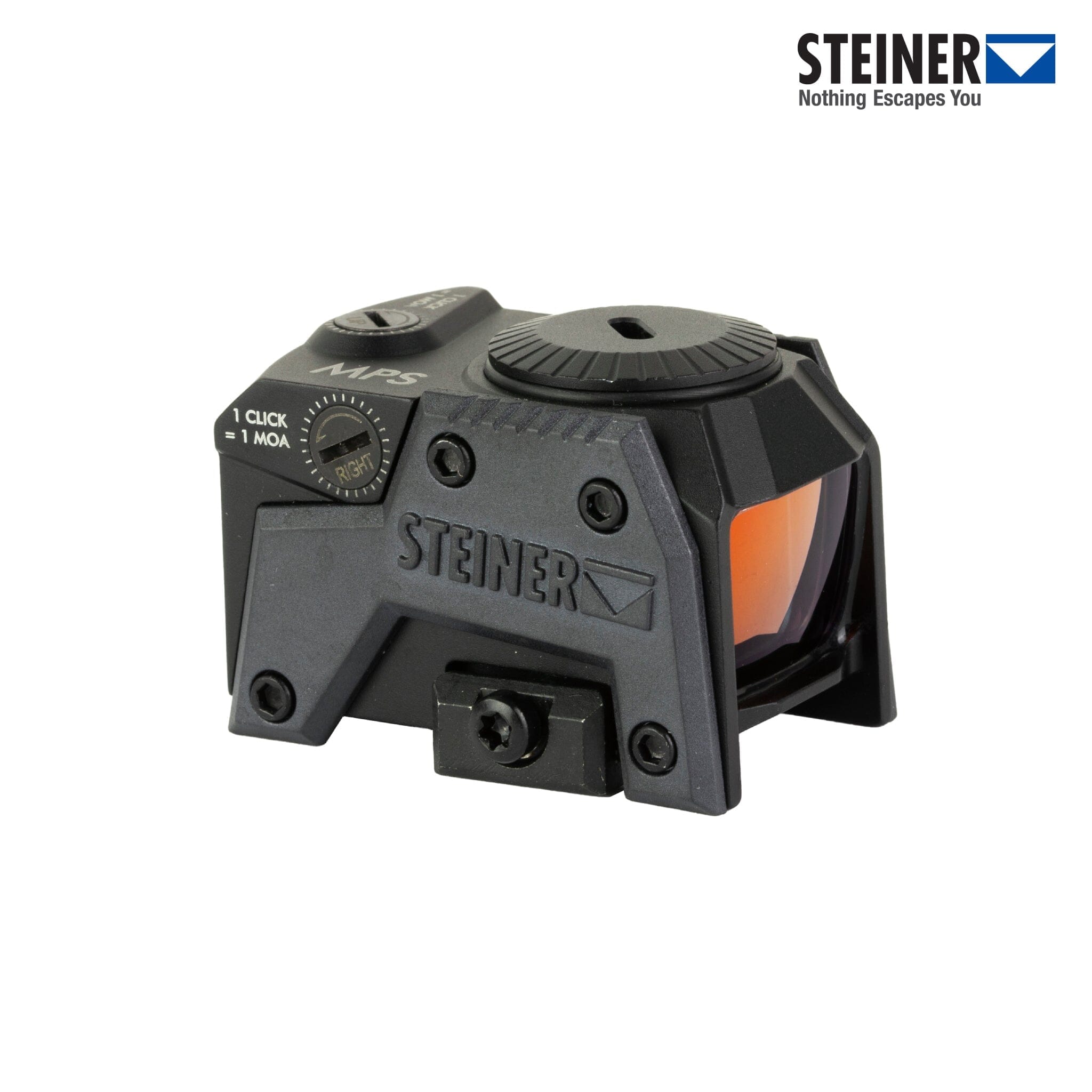 Steiner MPS Micro Pistol Reflex Red Dot Sight - Black Red Dot Sight Steiner Optics 