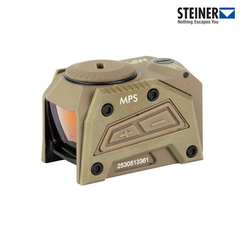 Steiner MPS Micro Pistol Reflex Red Dot Sight - FDE Red Dot Sight Steiner Optics 