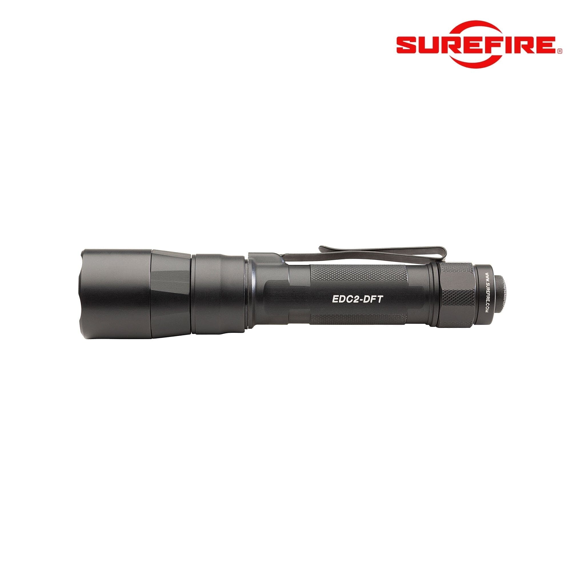 SureFire EDC2‑DFT Turbo Dual‑Fuel Everyday Carry Flashlight - Black Flashlight SureFire 