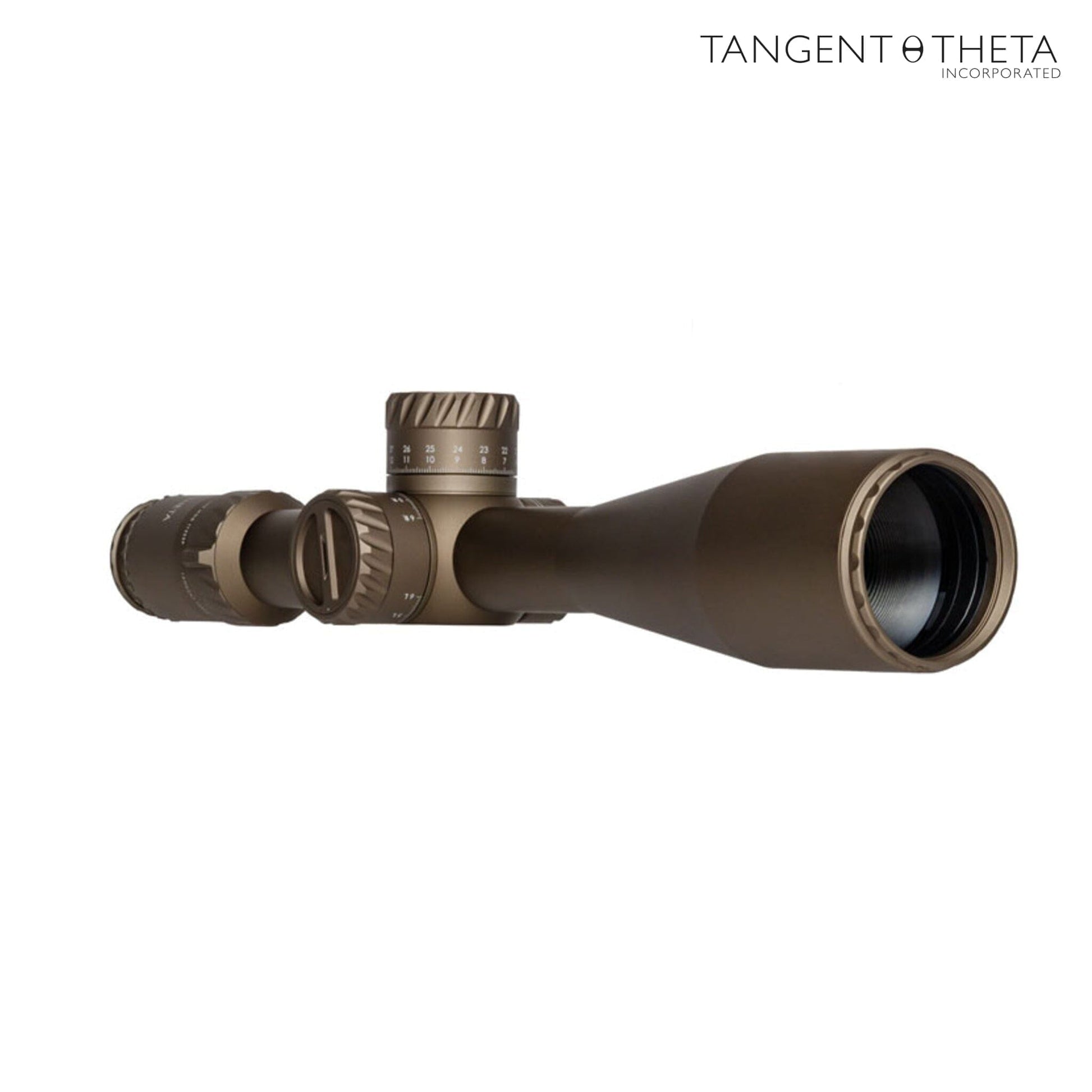Tangent Theta TT525P 5-25x56 Riflescope - GEN 3 XR Reticle - Coyote Brown Rifle Scope Tangent Theta 