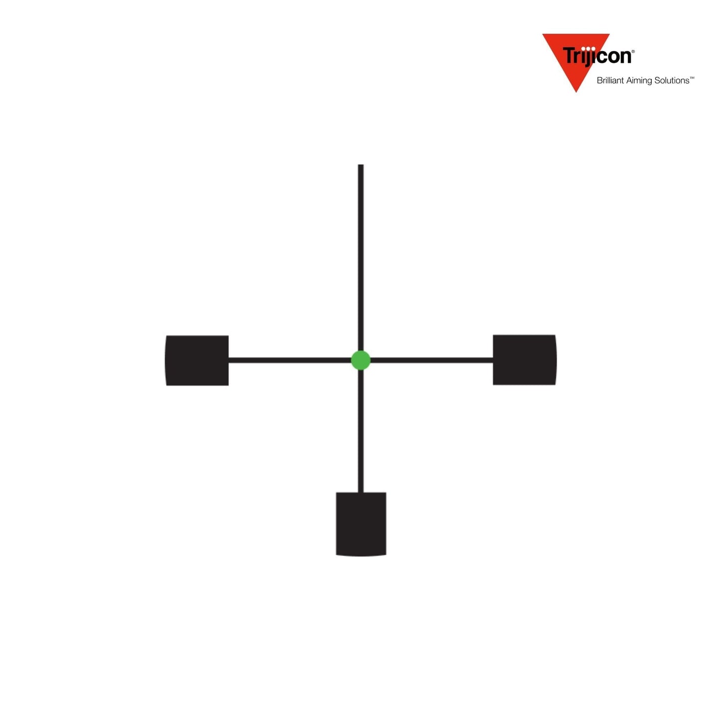 Trijicon AccuPoint 1-6x24 Riflescope German #4 Crosshair with Green Dot Reticle Rifle Scope Trijicon 