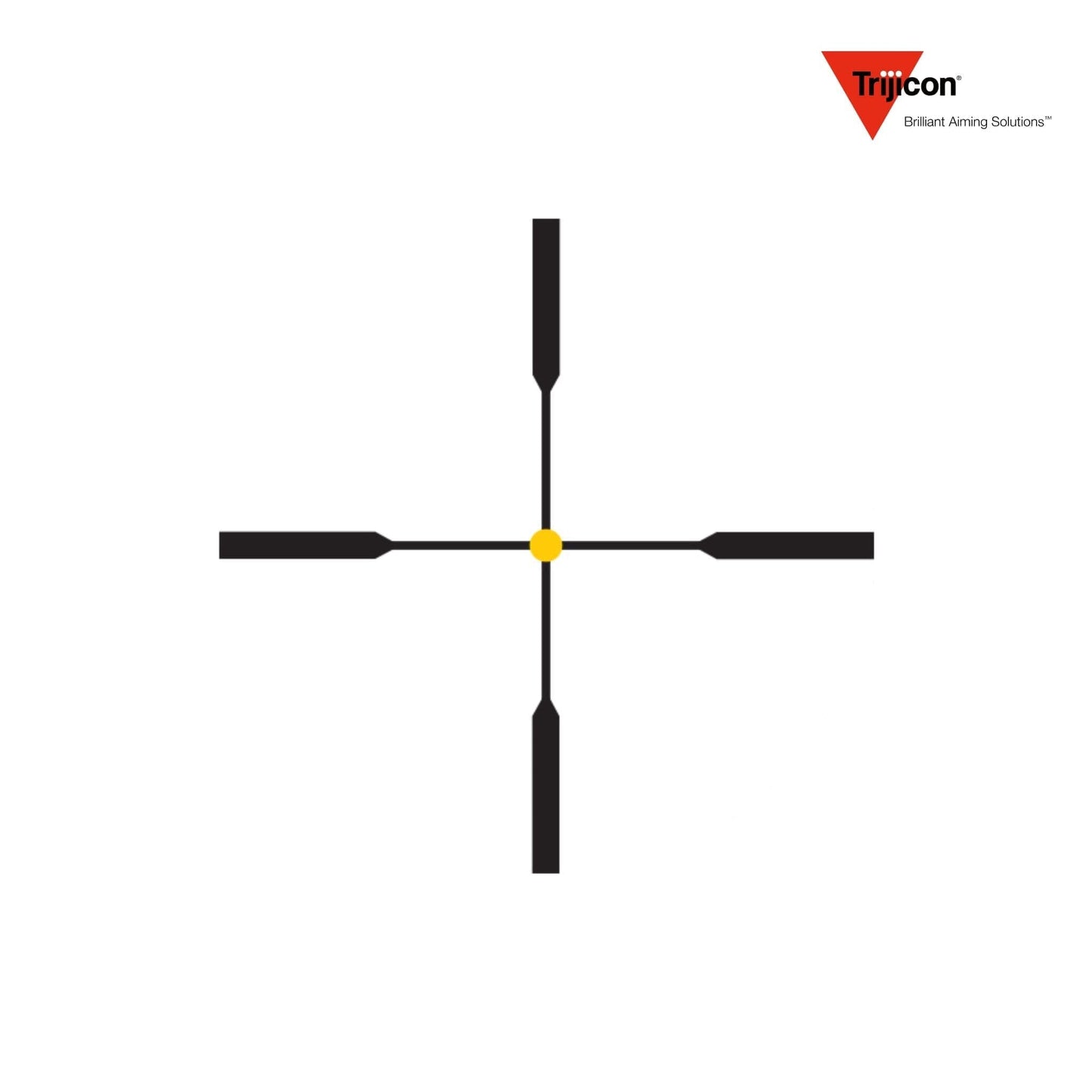Trijicon AccuPoint 2.5-10×56 Riflescope Duplex Crosshair with Amber Dot Reticle Rifle Scope Trijicon 