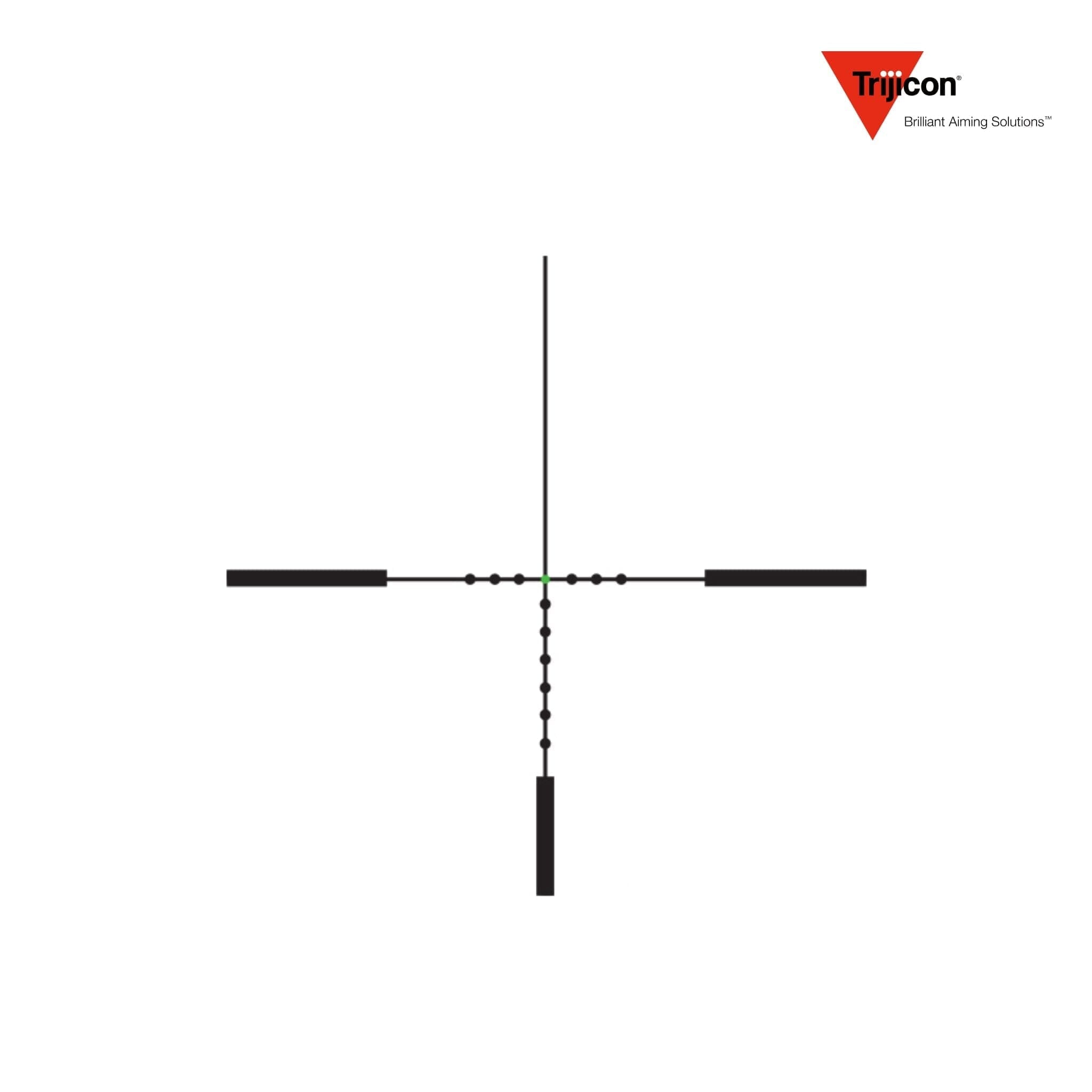 Trijicon AccuPoint 2.5-12.5x42 Riflescope MOA-Dot Crosshair with Green Dot Reticle Rifle Scope Trijicon 