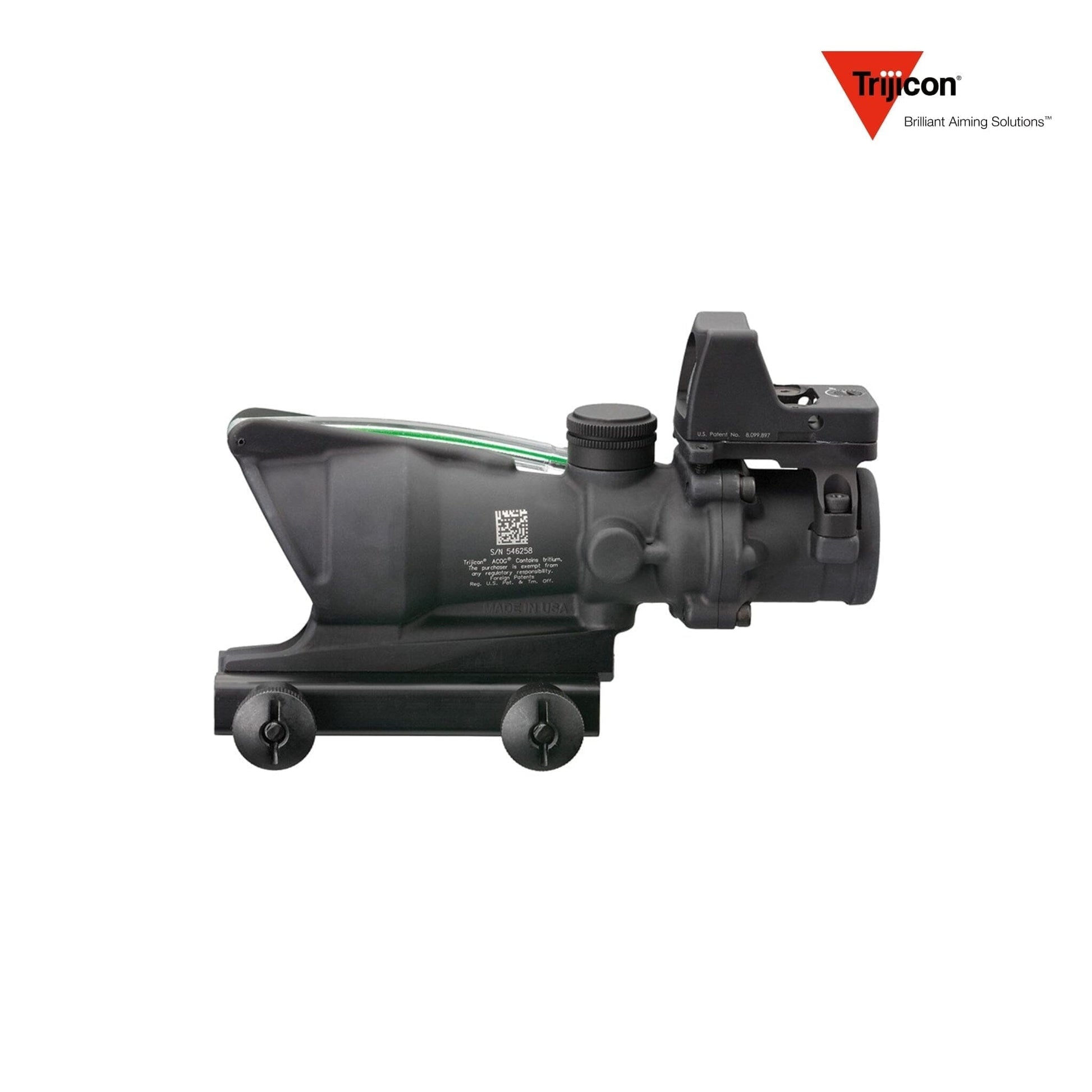 Trijicon ACOG 4x32 BAC Riflescope .223/5.56 BDC Green Crosshair Reticle with RMR Rifle Scope Trijicon 