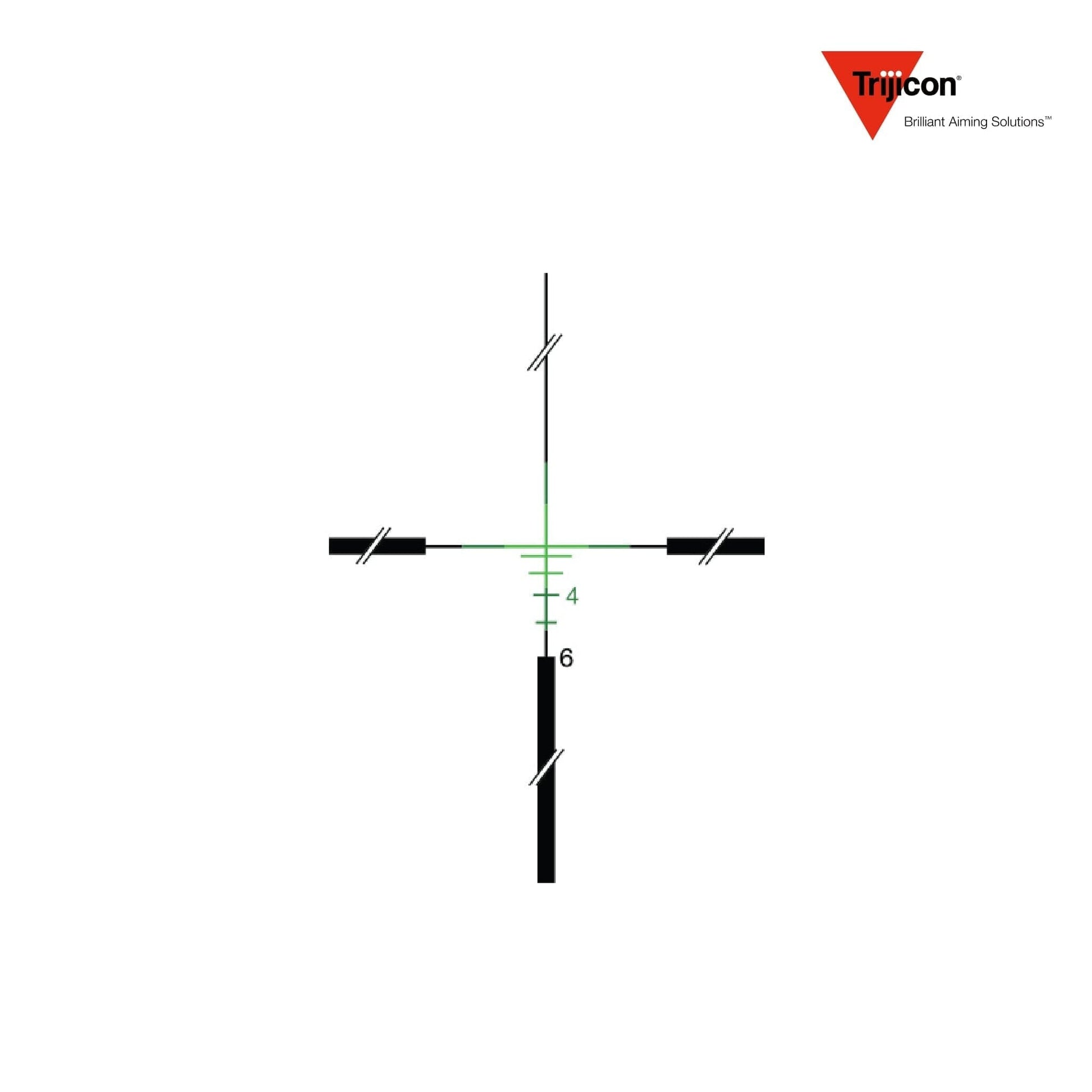 Trijicon ACOG 4x32 BAC Riflescope .223/5.56 BDC Green Crosshair Reticle with RMR Rifle Scope Trijicon 