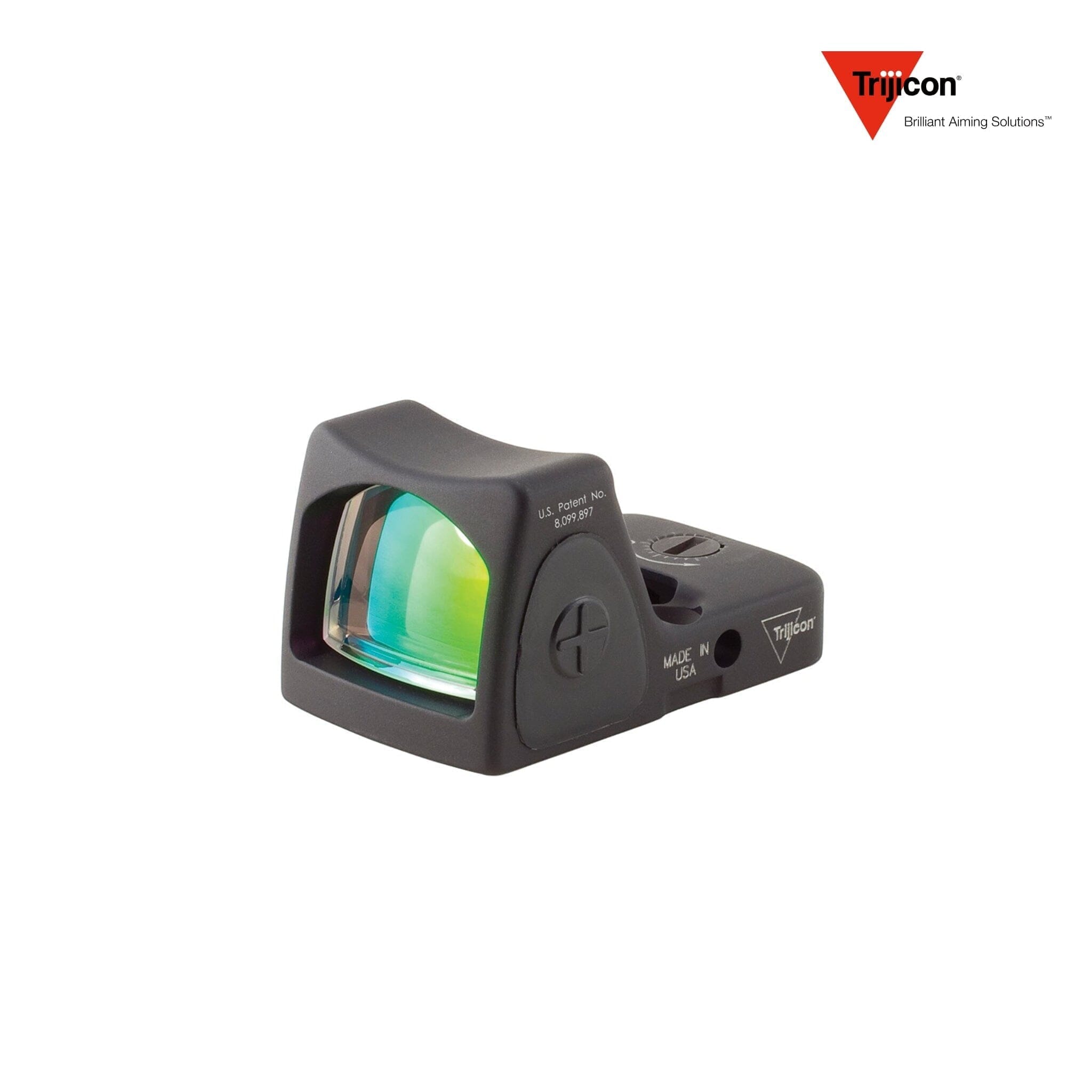 Trijicon RMR Type 2 Adjustable LED Red Dot Sight - 1 MOA Dot - Black Red Dot Sight Trijicon 