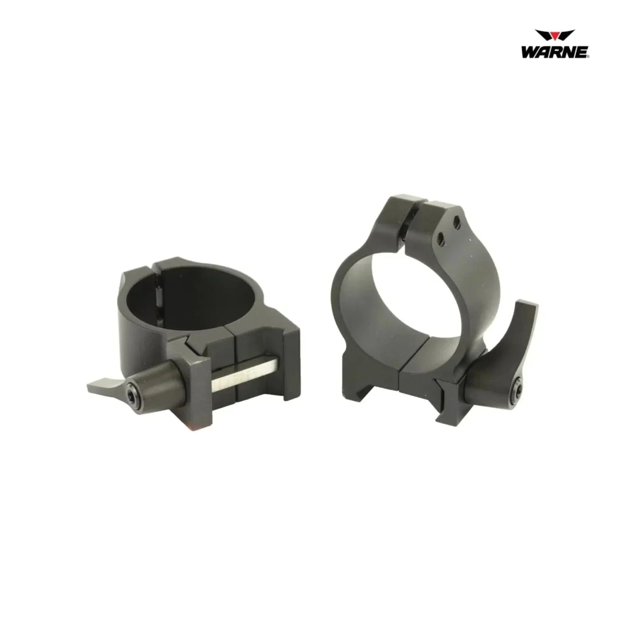 Warne Maxima Quick-Detach Scope Rings - 30mm Tube - Low Height Rifle Scope Rings Warne 